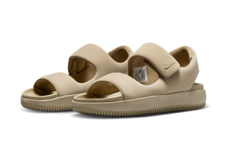 Khaki Colorway Appears On Nike Calm Sandal | House of Heat°
